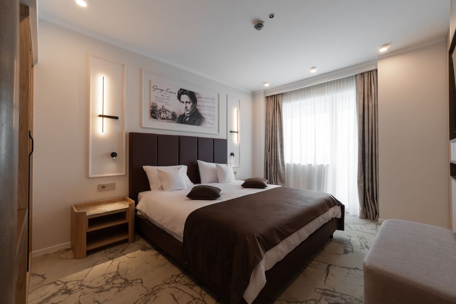 Dormitor: vedere generală în Business Premium Suite Junior