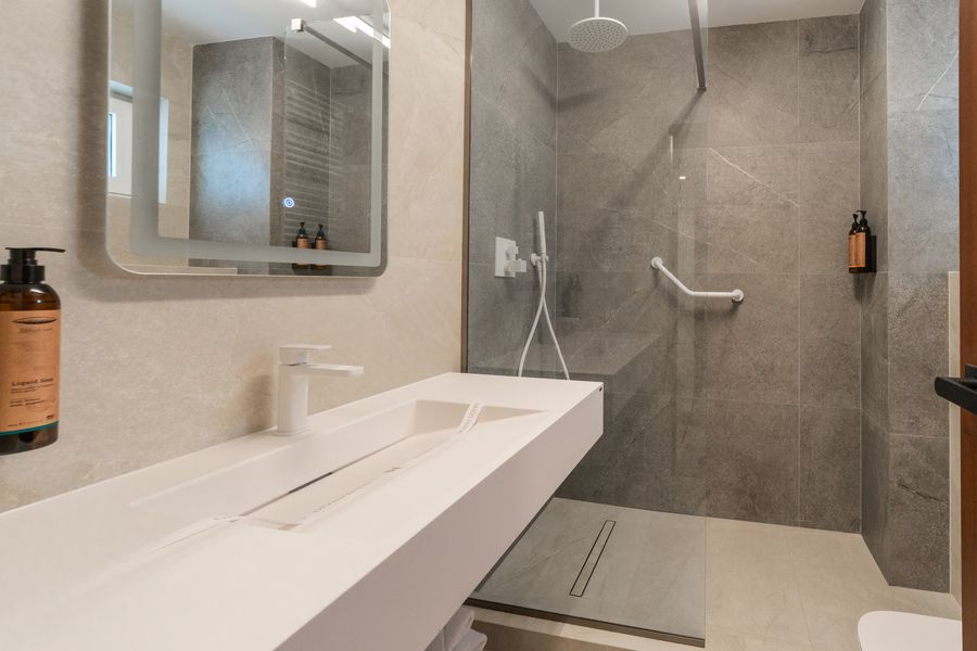 Vedere generală suplimentară a băii camerei Business Premium Twin