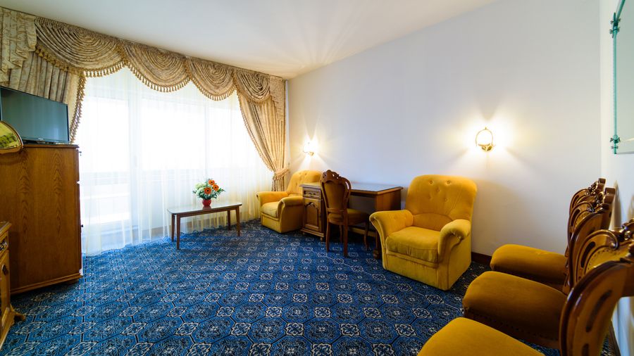 Vedere generală suplimentară a livingului din Standard Suite